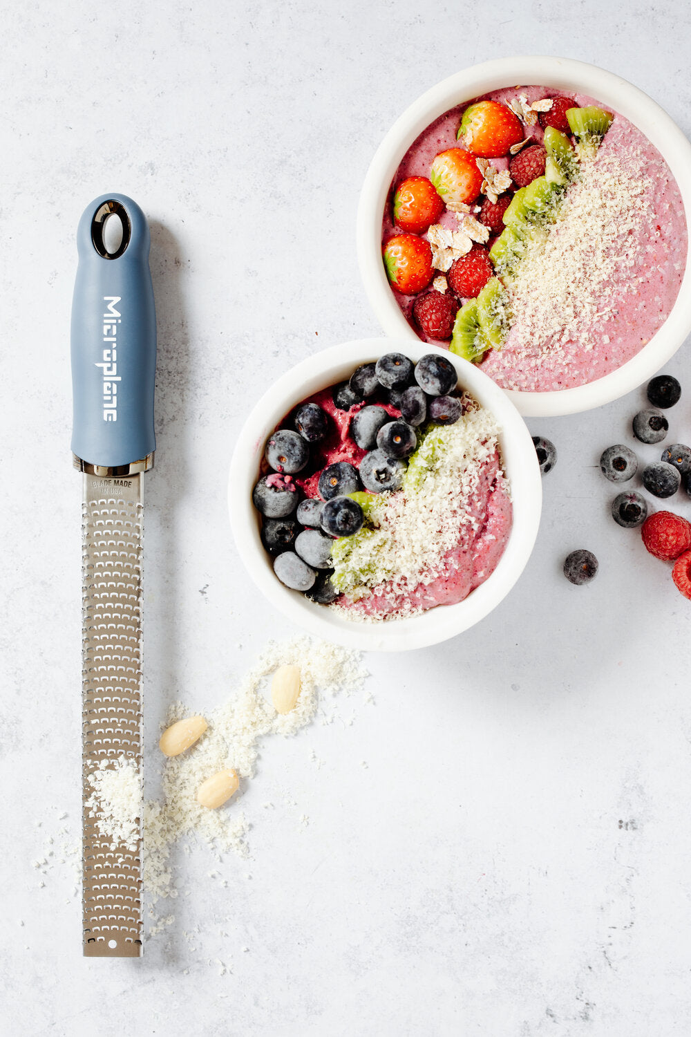 Premium rivejern - Denim Blue